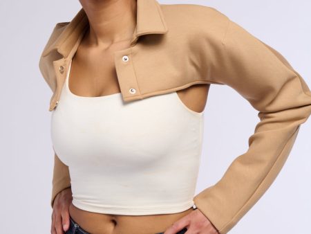 YUKI CROP BOLERO WORKING JACKET Online