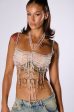 MAKE ME WATER BEADED BRA TOP Online Hot Sale