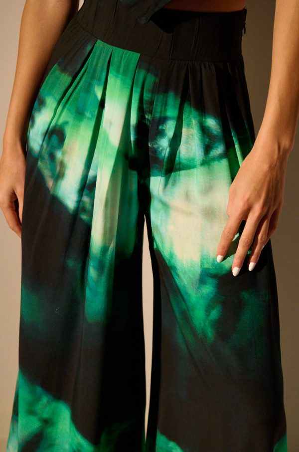 ASTER PRINTED PALAZZO PANT Fashion