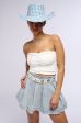 ANYTHING BUT BASIC RUCHED TUBE TOP Online Sale