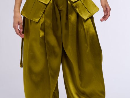 A MOMENT APART WIDE LEG TROUSER WITH POCKETS Supply