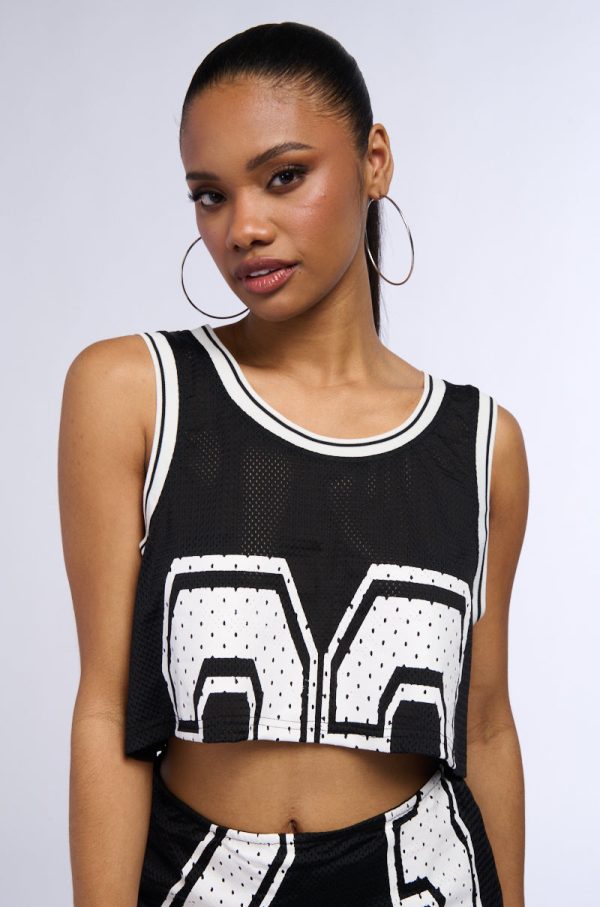 ALL STAR PLAYER CROPPED JERSEY TANK Online Hot Sale