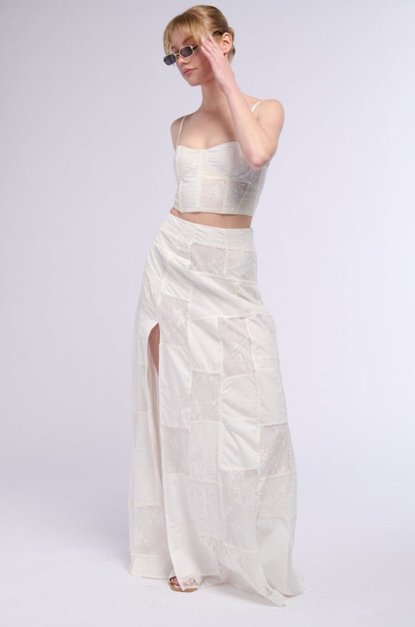 AURA PATCHWORK MAXI SKIRT Online