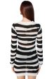 ANI STRIPED LONG SLEEVE MINI DRESS on Sale