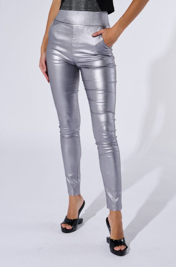 ALWAYS WINNIN HIGH WAIST FAUX LEATHER PANT Online Sale