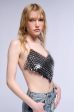 ALL THE GLAMOUR SLEEVELESS CHAIN BRA TOP on Sale