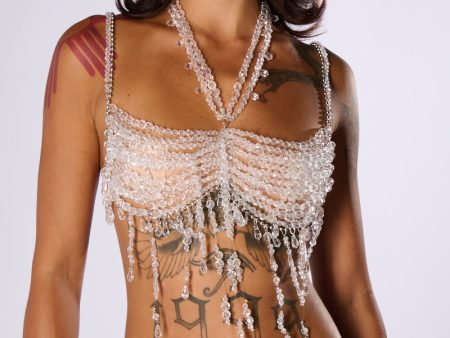 MAKE ME WATER BEADED BRA TOP Online Hot Sale