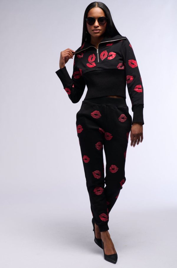 ALL MY KISSES JOGGER PANT on Sale