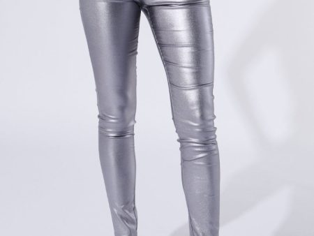 ALWAYS WINNIN HIGH WAIST FAUX LEATHER PANT Online Sale