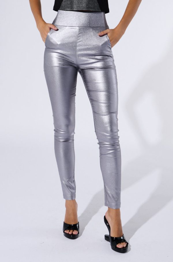 ALWAYS WINNIN HIGH WAIST FAUX LEATHER PANT Online Sale