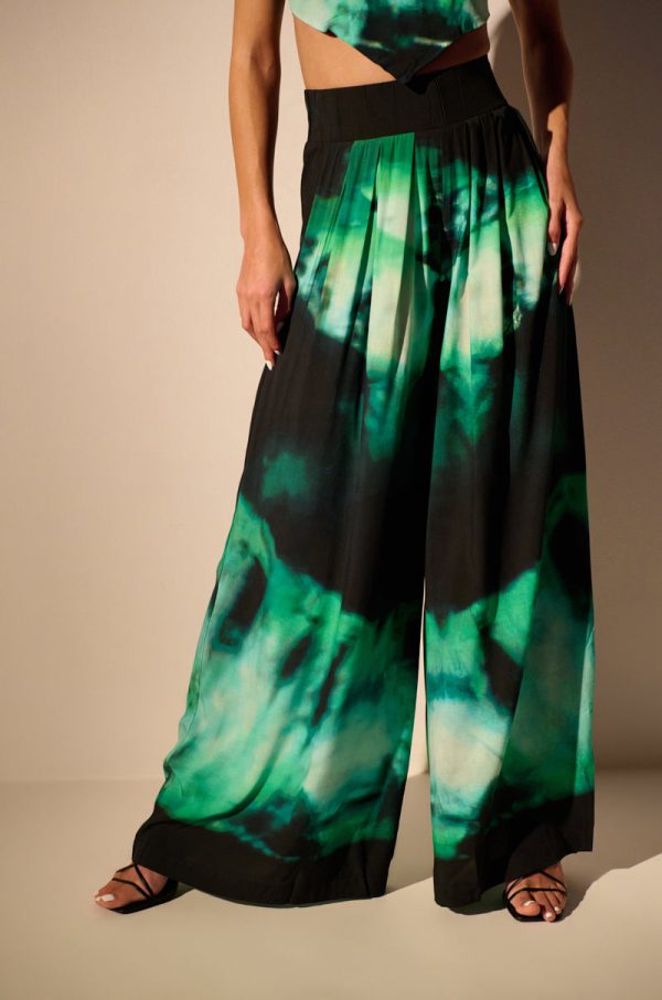 ASTER PRINTED PALAZZO PANT Fashion