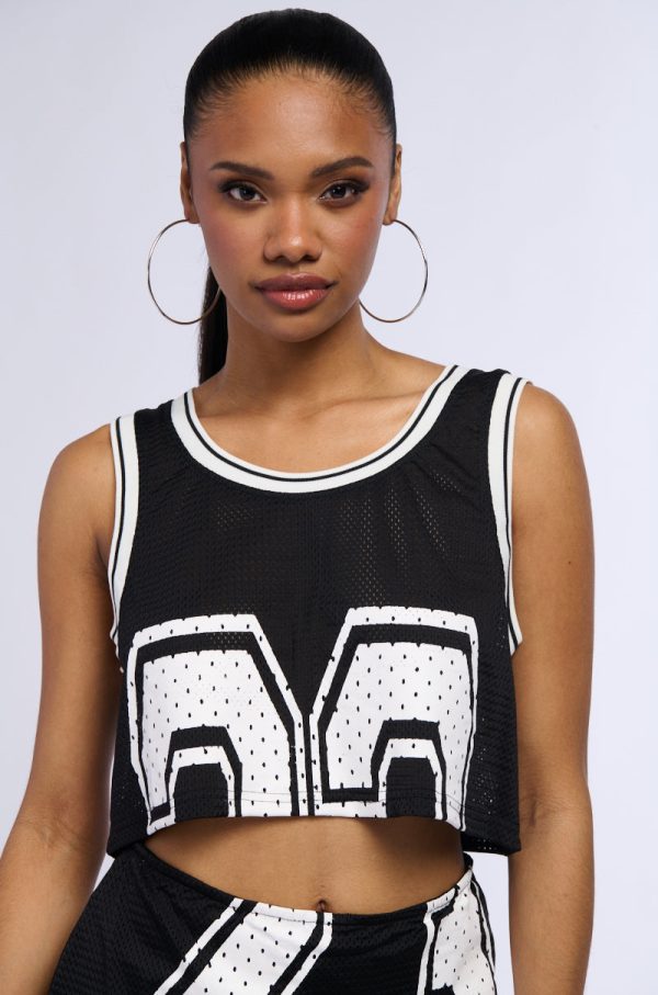 ALL STAR PLAYER CROPPED JERSEY TANK Online Hot Sale