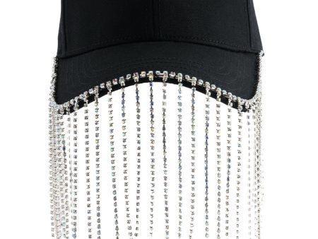 ALWAYS EXTRA RHINESTONE BASEBALL CAP Cheap