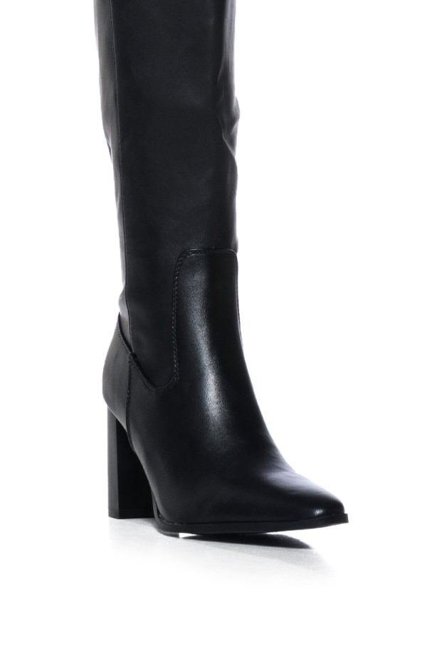 AZALEA WANG ARIMA BOOT IN BLACK Supply