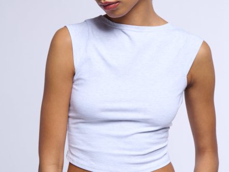 AVERY CAP SLEEVE OPEN BACK T SHIRT Hot on Sale