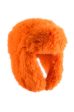 AVI FAUX FUR HAT IN ORANGE Online