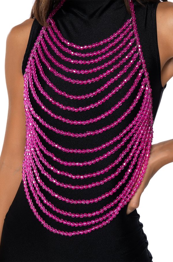 ARI CRYSTAL BODY CHAIN For Sale