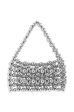 ANSEL SILVER BEADED PURSE on Sale