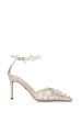 AZALEA WANG ADELIA CREAM BOW EMBELLISHED PUMP Fashion