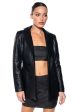 CLASSIC FIT PU BLAZER Cheap