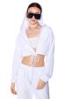 ARI DRAWSTRING WAIST HOODIE Discount