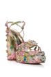 AZALEA WANG ANNIE BABY PINK PLATFORM SANDAL Fashion