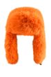 AVI FAUX FUR HAT IN ORANGE Online