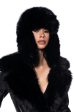 AVI FAUX FUR HAT IN BLACK Fashion