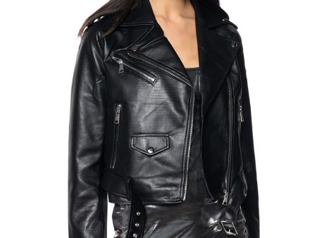 ARAZ MINIMAL BOXY CUT MOTO JACKET Online