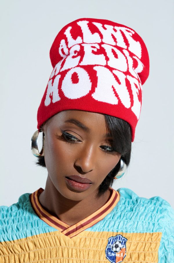 ALL WE NEED IS MONEY BEANIE Hot on Sale