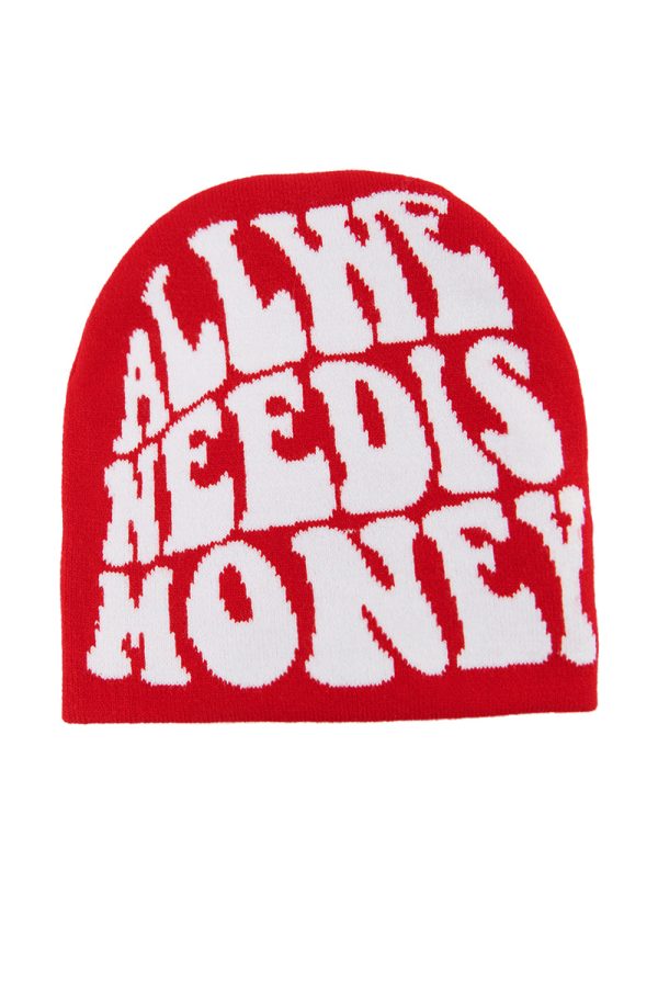 ALL WE NEED IS MONEY BEANIE Hot on Sale