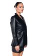 CLASSIC FIT PU BLAZER Cheap