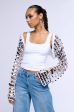 ARIEL SEQUIN KNIT BOLERO on Sale