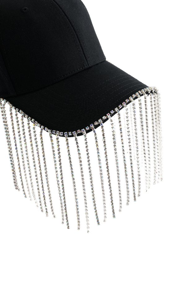 ALWAYS EXTRA RHINESTONE BASEBALL CAP Cheap