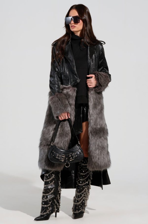 2 IN 1 MOTO FUR TRENCH Discount