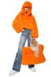 AVI FAUX FUR HAT IN ORANGE Online