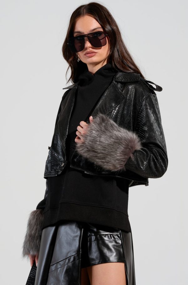 2 IN 1 MOTO FUR TRENCH Discount