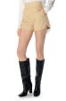 AMMO X AKIRA BIG BOOTY HIGH WAIST SHORT IN KHAKI Online Hot Sale