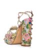 AZALEA WANG ANNIE BABY PINK PLATFORM SANDAL Fashion