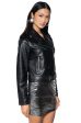 ARAZ MINIMAL BOXY CUT MOTO JACKET Online