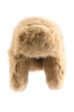 AVI FAUX FUR HAT IN IVORY Online