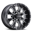 Kansei G77 Mamba 12x7in   4x101.6 BP   -47mm Offset   68mm Bore - Satin Black Wheel Cheap